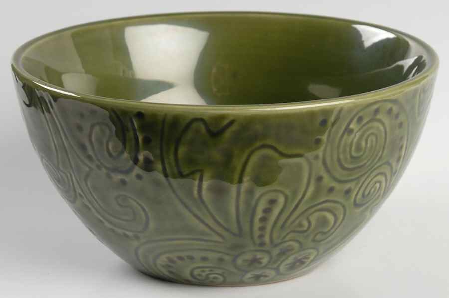 Laguna Green Soup/Cereal Bowl by Tabletops Unlimited-1