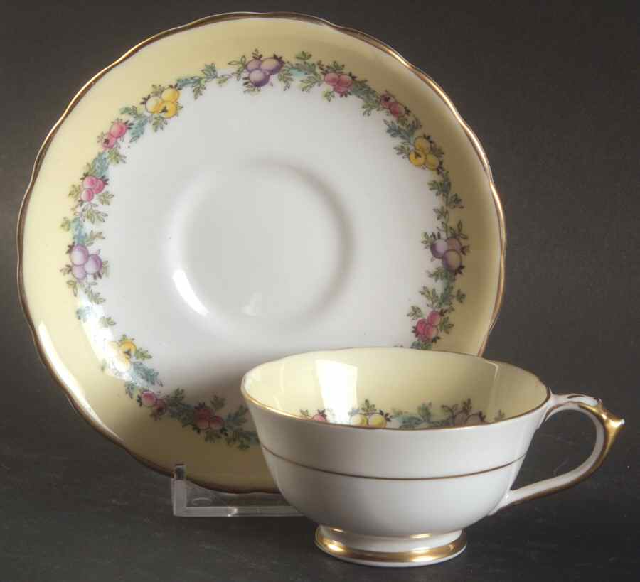 C8952 Footed Demitasse Cup & Saucer Set by Tuscan - Royal Tuscan-1