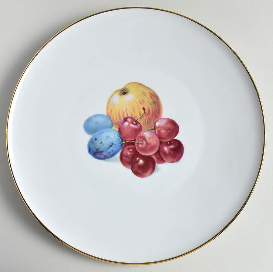 TIR544 12" Chop Plate (Round Platter) by Tirschenreuth-1