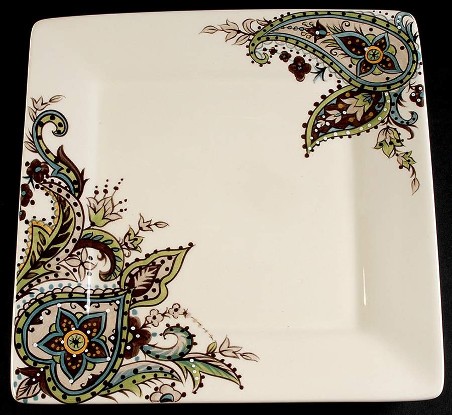 Misto Angela Square Dinner Plate by Tabletops Unlimited-1