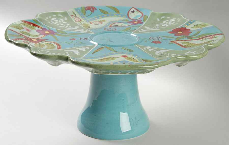 Marisol 12" Diameter Pedestal Cake Stand by Tracy Porter-1