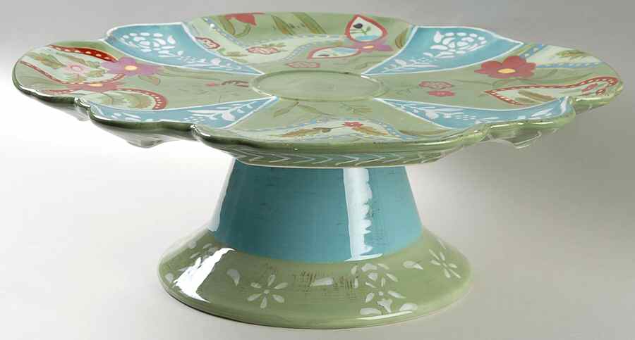 Marisol 16" Diameter Pedistal Cake Stand by Tracy Porter-1
