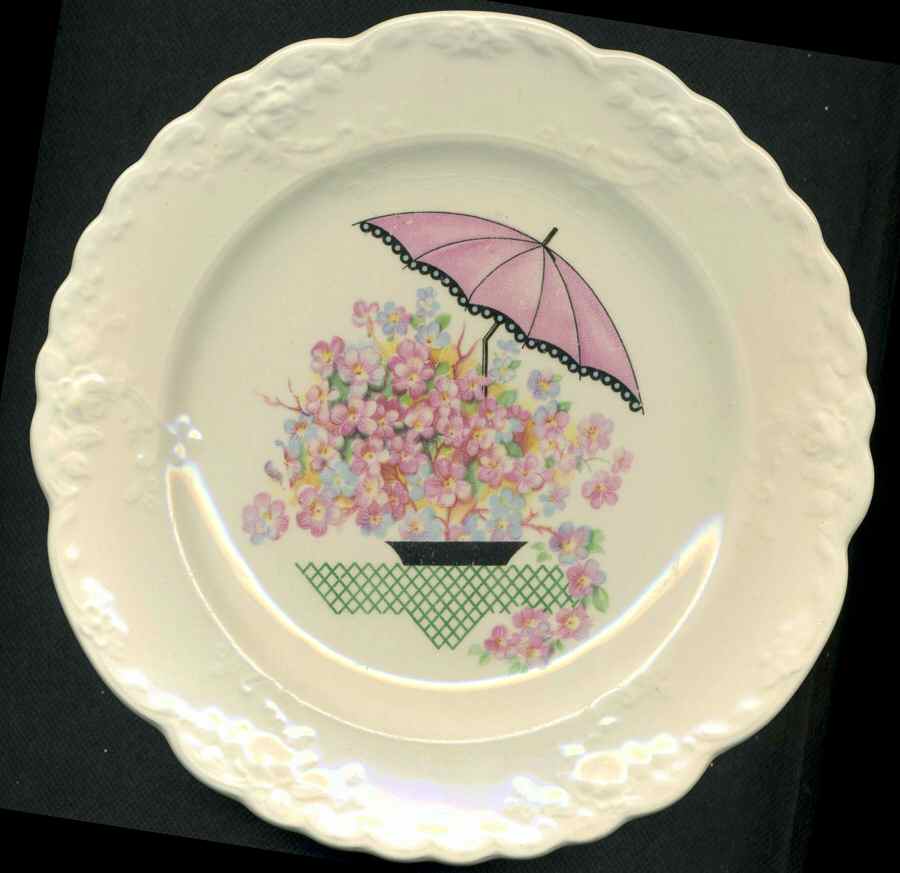 TST954 Dessert/Pie Plate by Taylor, Smith & Taylor (Ts&T)-1