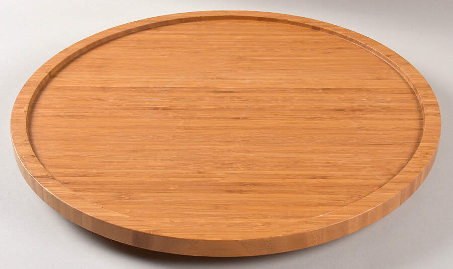 Lemon Wreath Wood Lazy Susan Base by Tabletops Unlimited-1