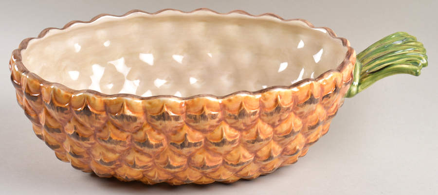 Tropical Pineapple 11" Figural Serving Bowl by Tabletops Unlimited-1