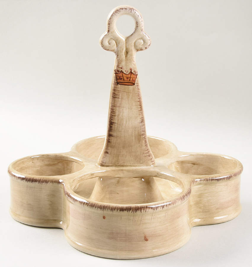 Tropical Pineapple Condiment Tray (For 5-Piece Set) by Tabletops Unlimited-1