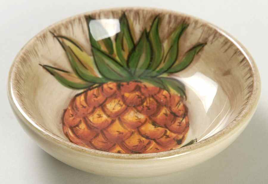 Tropical Pineapple Individual Dip Dish by Tabletops Unlimited-1