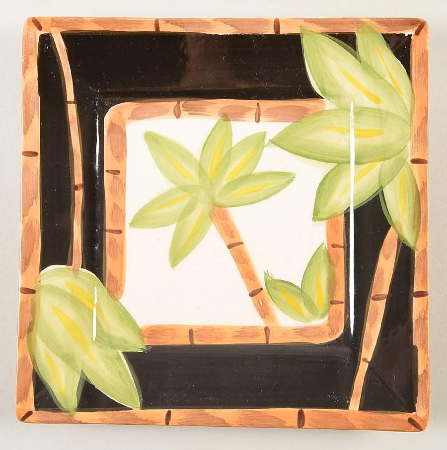Lahaina Square Salad Plate by Tabletops Unlimited-1