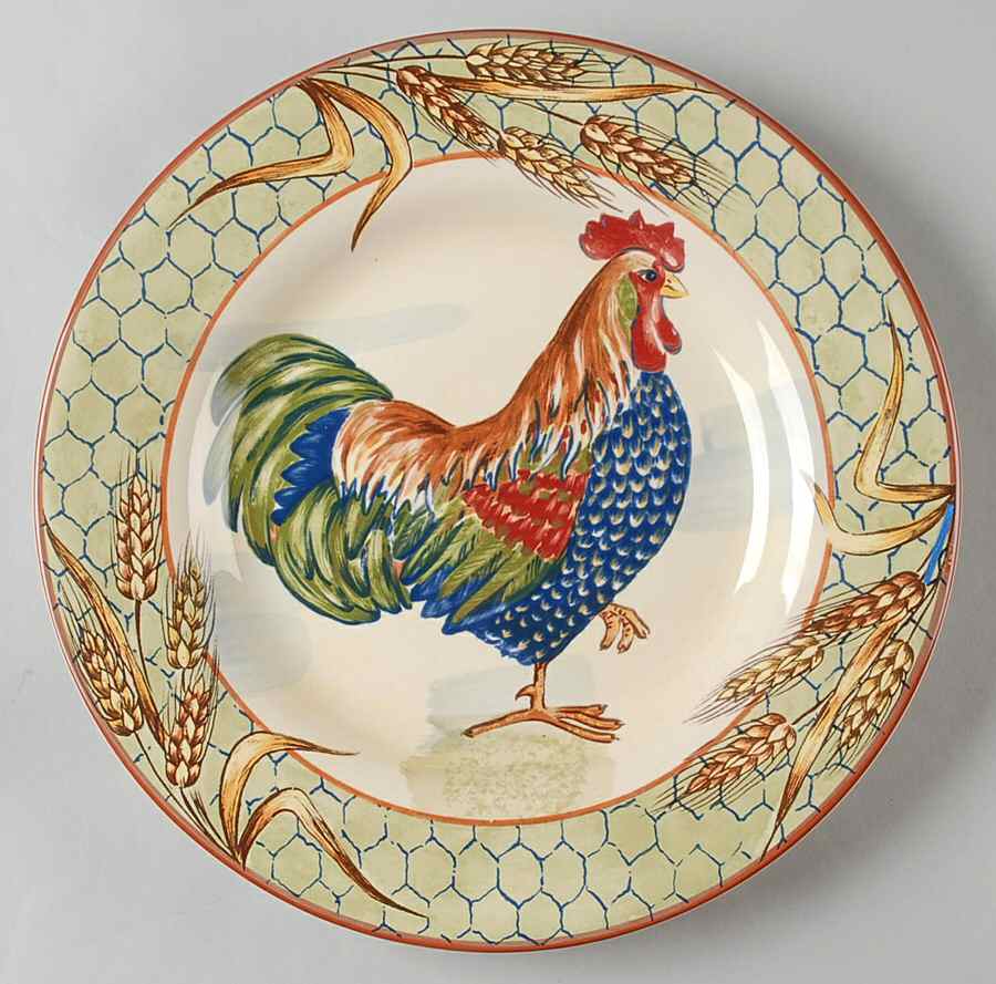 Rancho Gallo Dinner Plate by Tabletops Unlimited-1
