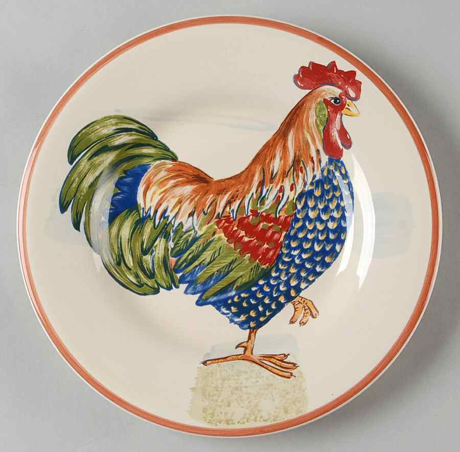 Rancho Gallo Salad Plate by Tabletops Unlimited-1