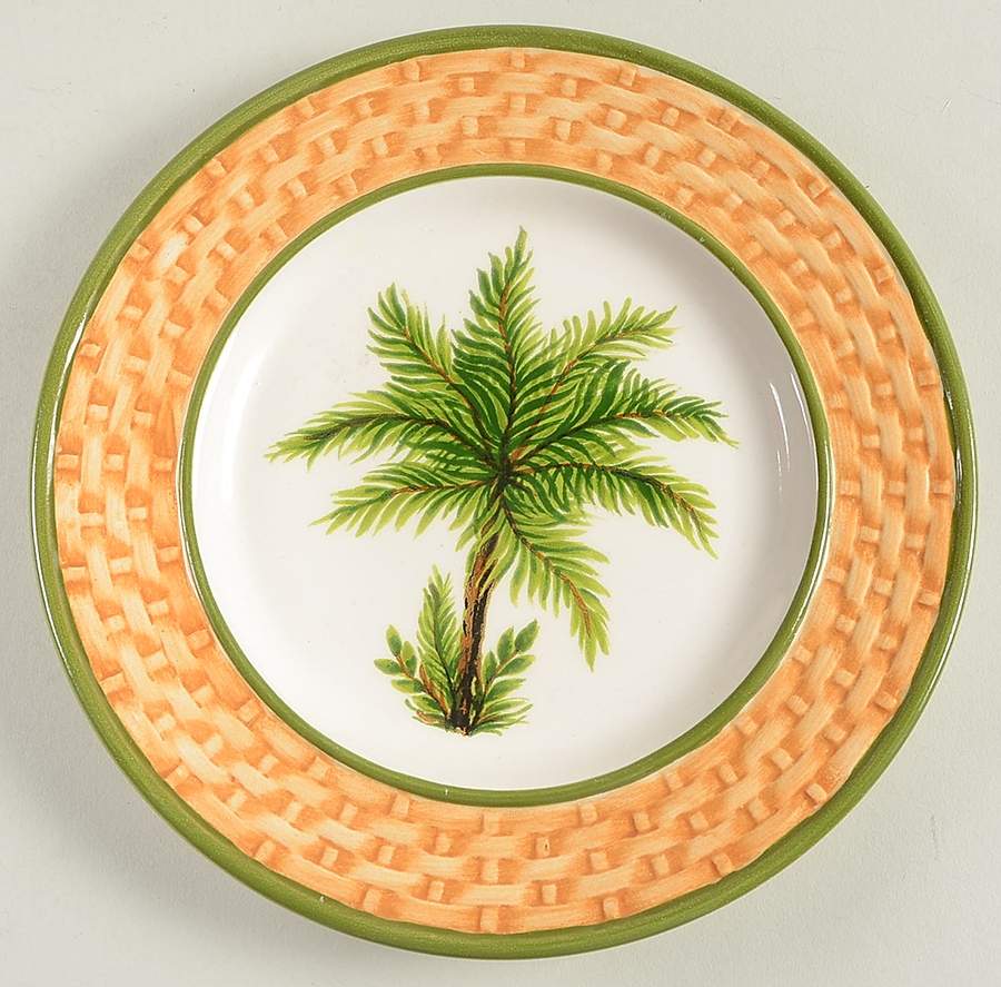 Palm Beach Salad Plate by Tabletops Unlimited-1