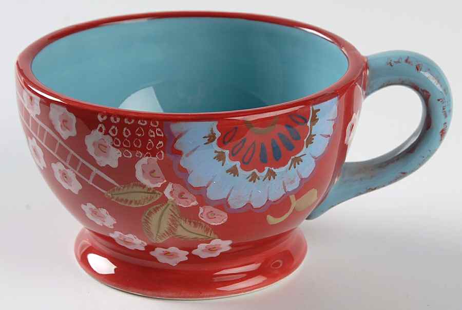 Zoe Cup for Individual Teapot & Lid with Cup by Tracy Porter-1
