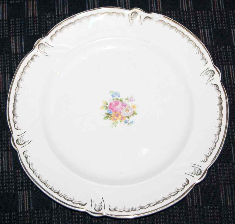 TST958 Luncheon Plate by Taylor, Smith & Taylor (Ts&T)-1