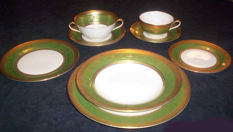 TIR553 Flat Cup & Saucer Set by Tirschenreuth-1