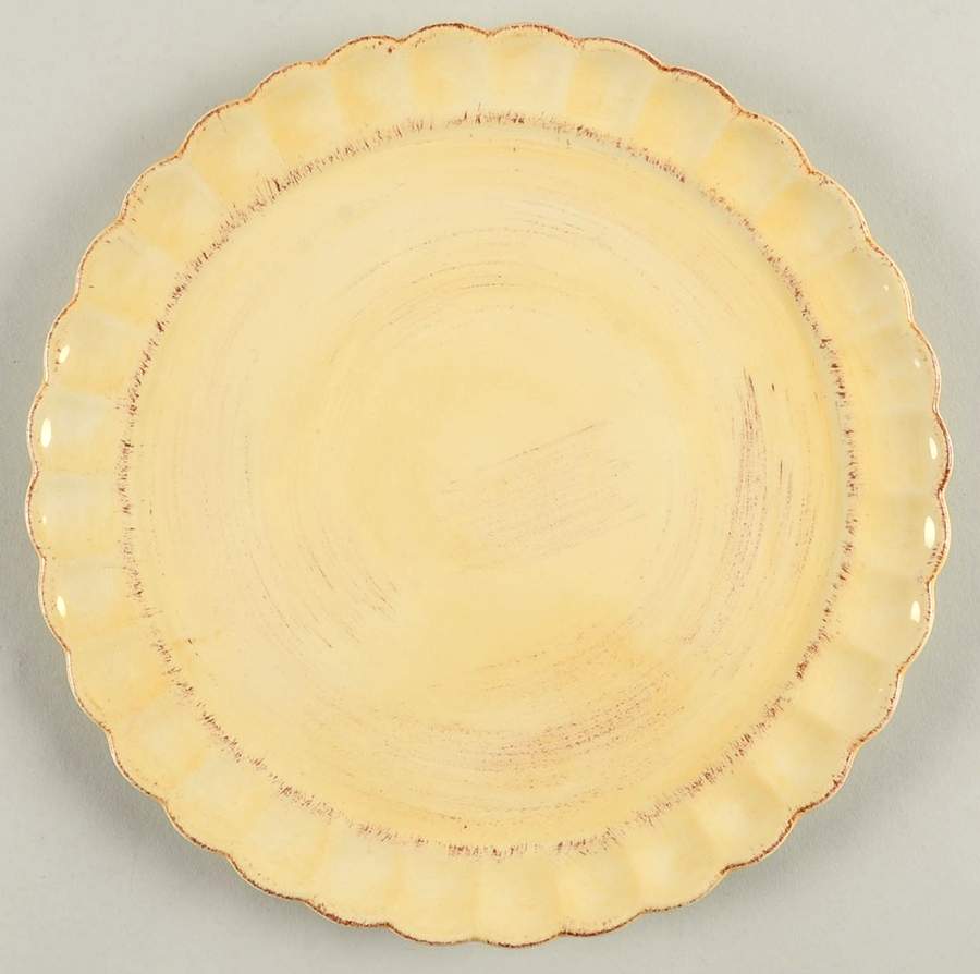 Big Is Great Yellow Luncheon Plate by Tabletops Unlimited-1