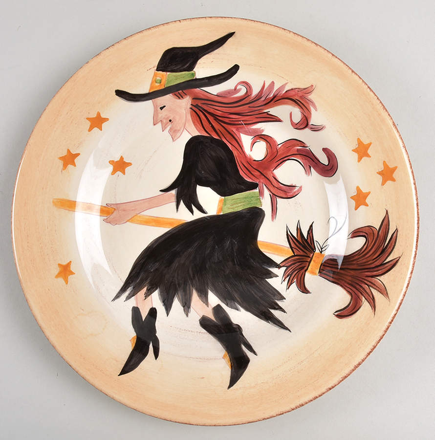 Halloween Wonderland Dinner Plate by Tabletops Unlimited-1