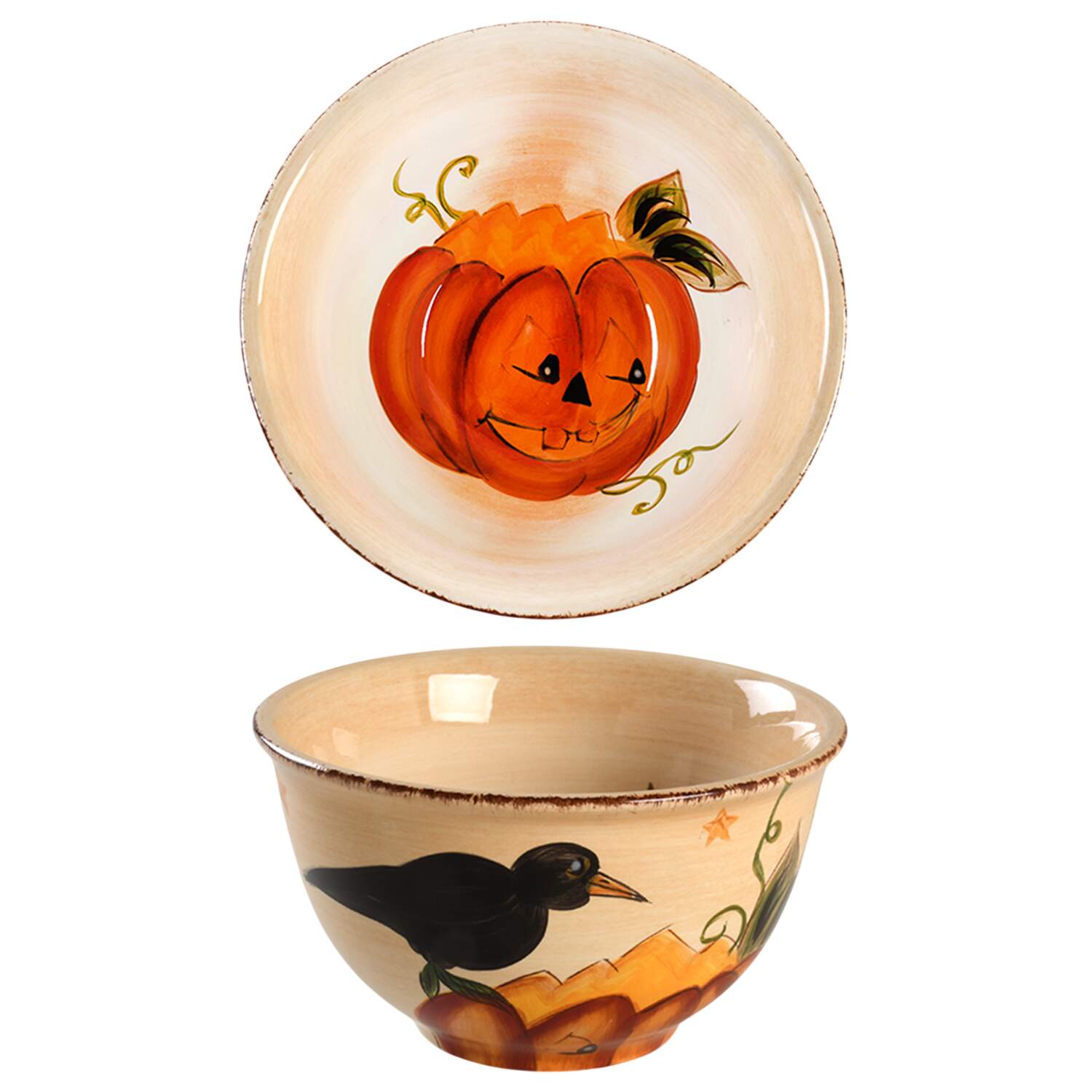 Halloween Wonderland Soup/Cereal Bowl by Tabletops Unlimited-1