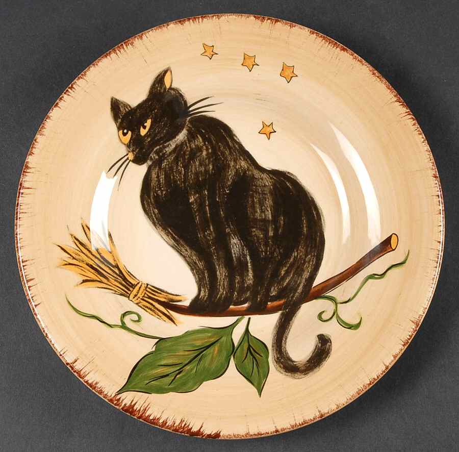 Halloween Wonderland Salad Plate by Tabletops Unlimited-1