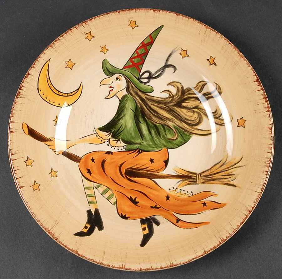 Halloween Wonderland Salad Plate by Tabletops Unlimited-1