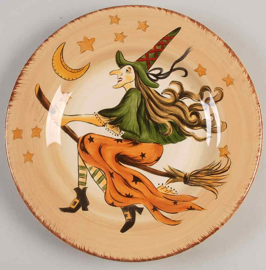 Halloween Wonderland Dinner Plate by Tabletops Unlimited-1