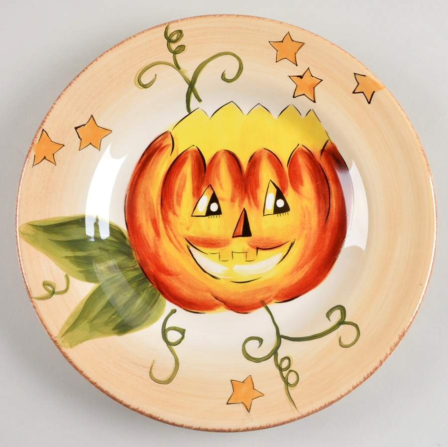 Halloween Wonderland Dinner Plate by Tabletops Unlimited-1