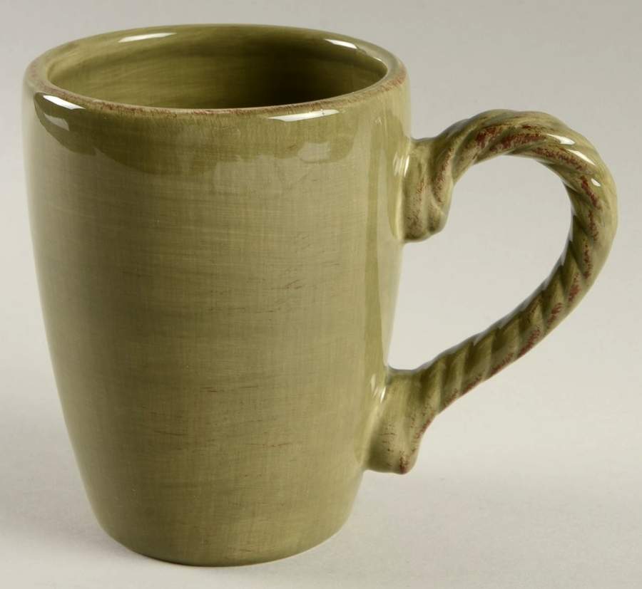 Lucca Green Mug by Tabletops Unlimited-1