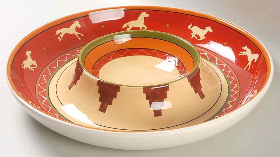 Del Rio 1 Piece Chip & Dip by Tabletops Unlimited-1