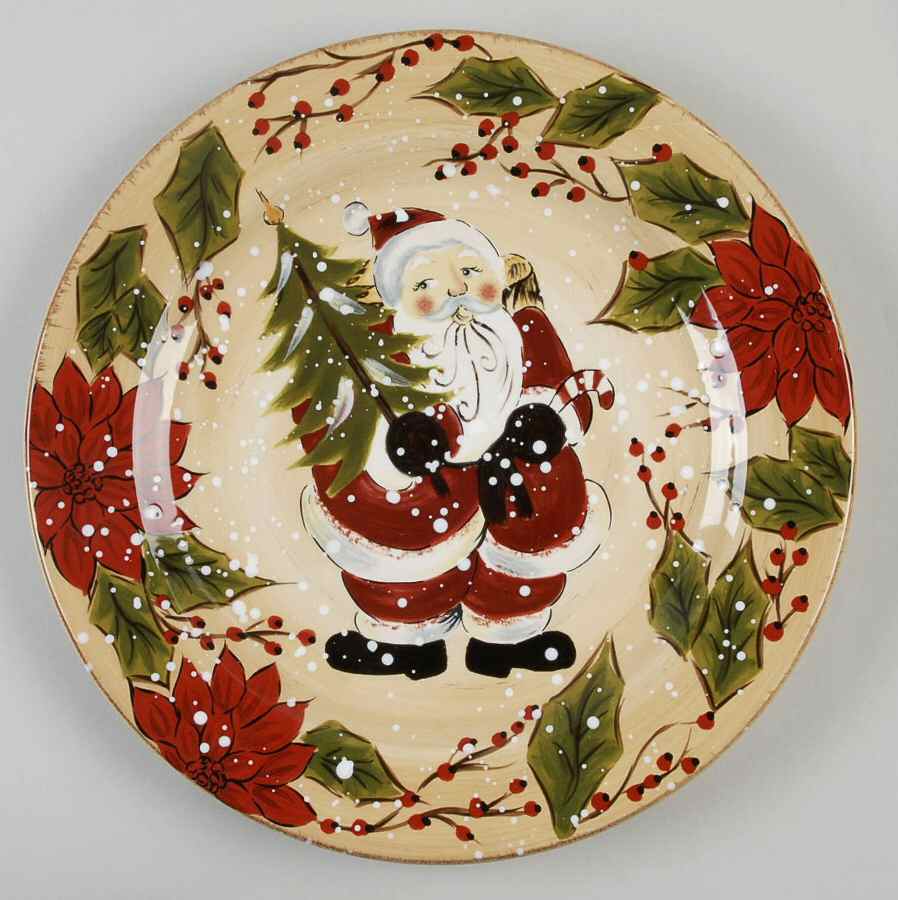 Snowstorm Dinner Plate by Tabletops Unlimited-1