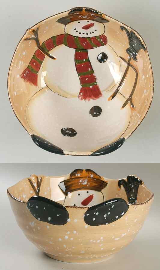 Snowstorm 8" Nesting Bowl by Tabletops Unlimited-1