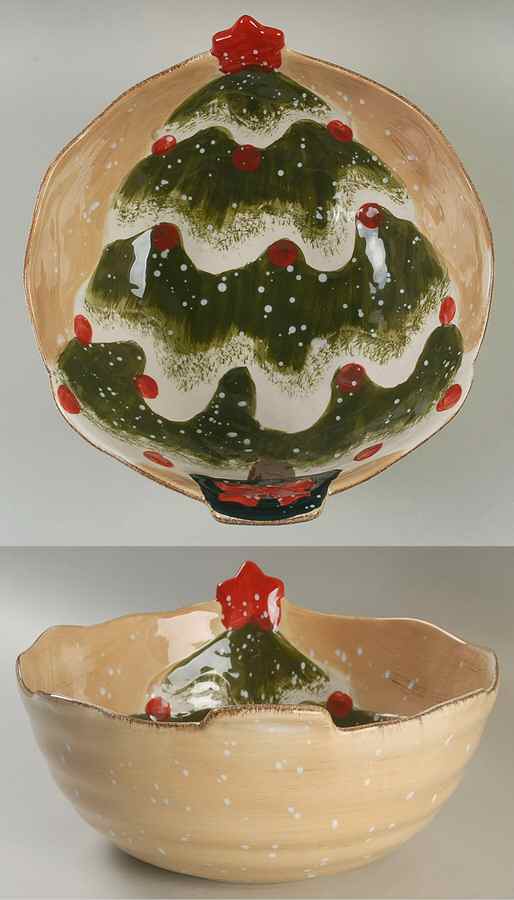 Snowstorm 11" Nesting Bowl by Tabletops Unlimited-1