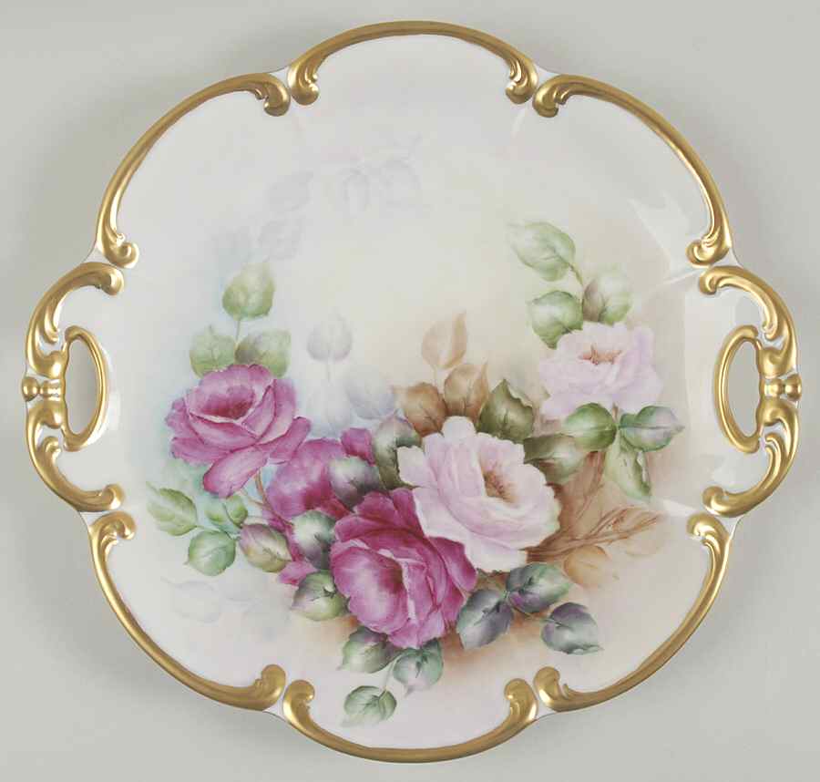 TIR557 Handled Cake Plate by Tirschenreuth-1
