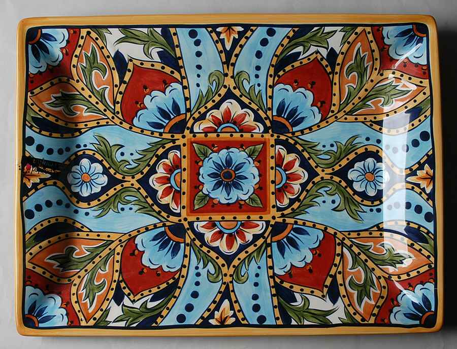 La Barca 16" Rectangular Serving Platter by Tabletops Unlimited-1