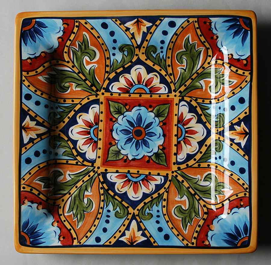 La Barca Square Dinner Plate by Tabletops Unlimited-1