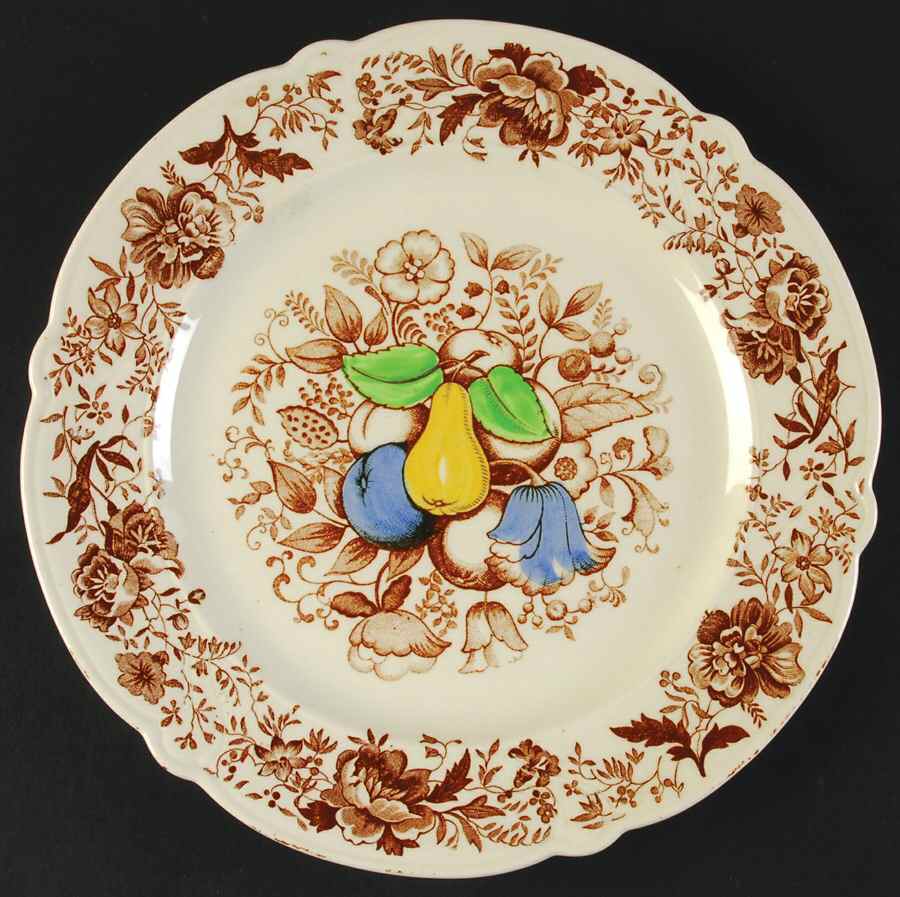 TST970 Luncheon Plate by Taylor, Smith & Taylor (Ts&T)-1