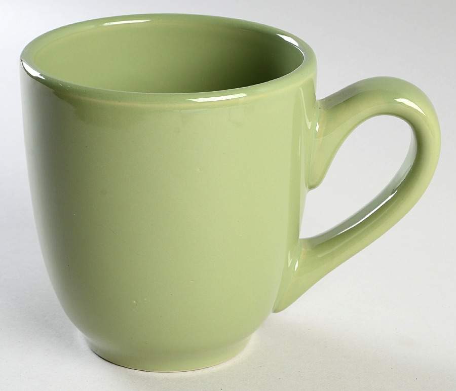Milano Green Mug by Tabletops Unlimited-1