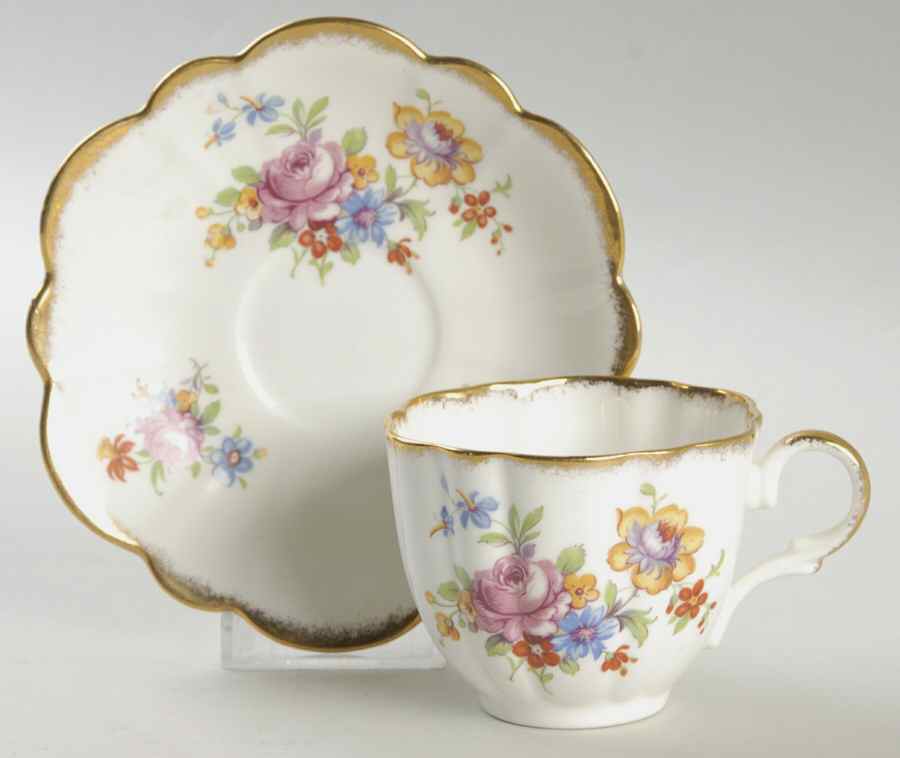 428 Flat Cup & Saucer Set by Taylor & Kent-1