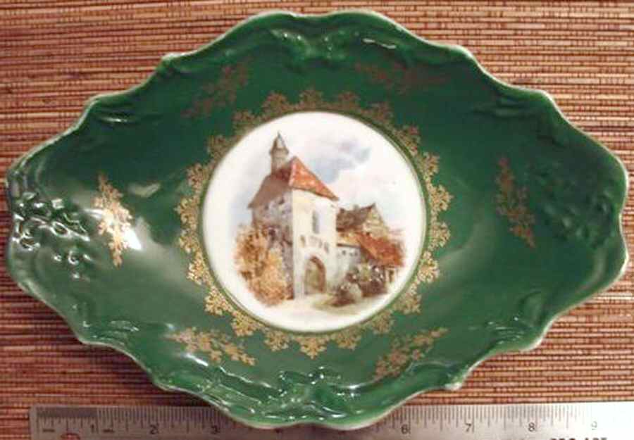 TCG14 9" Oval Vegetable Bowl by Three Crown (Germany)-1