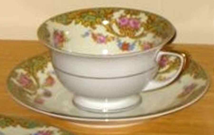 18379 Footed Cup & Saucer Set by Thun-1