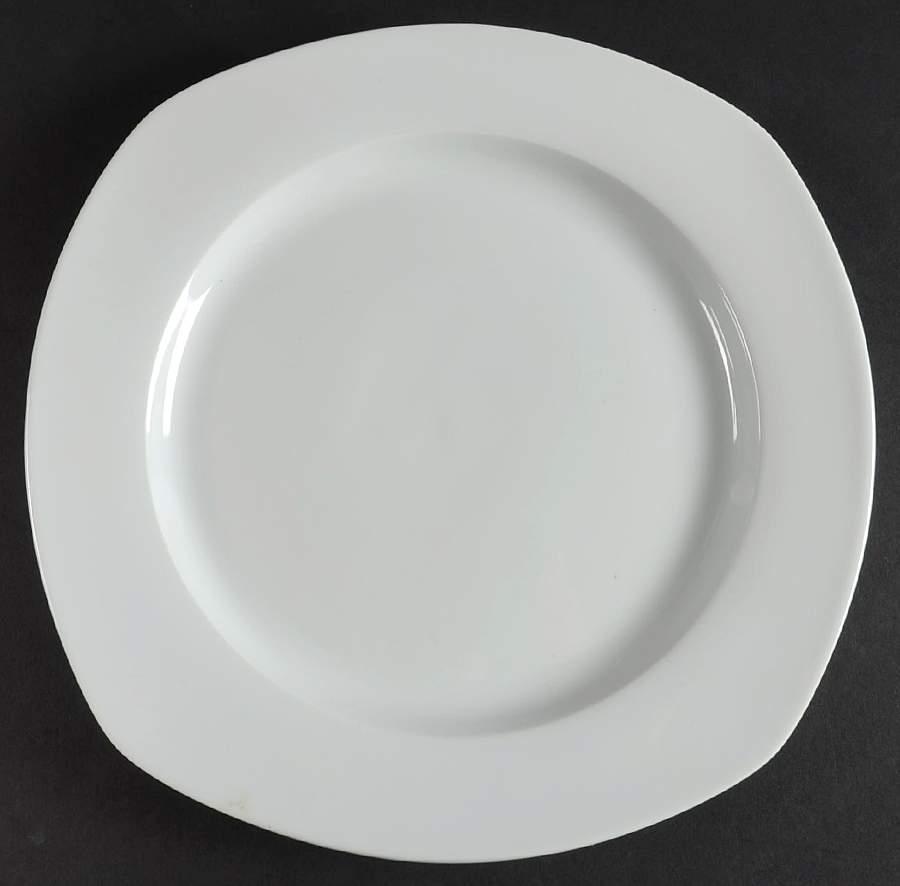 Cafe Blanca Quattro Square Luncheon Plate by Tabletops Unlimited-1