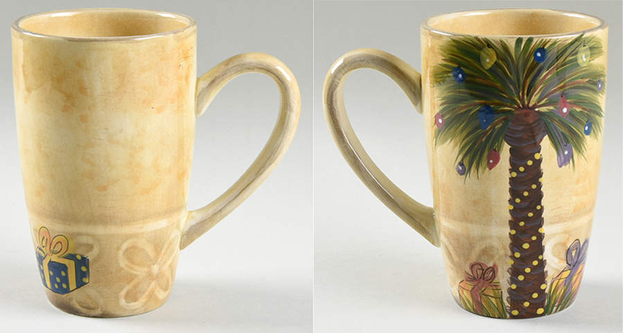 Bellagio Christmas Mug by Tabletops Unlimited-1