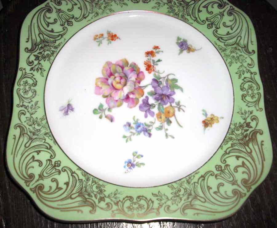 TIR559 Square Salad Plate by Tirschenreuth-1
