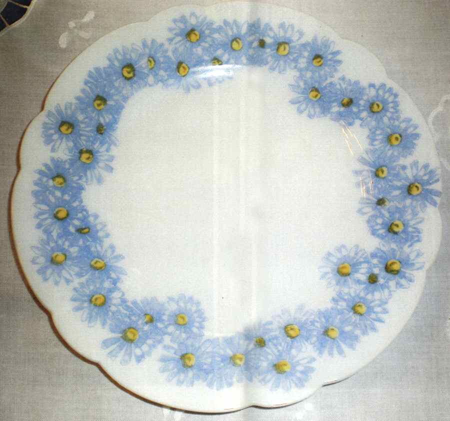 Cornflowers Salad Plate by Tressemanes & Vogt-1