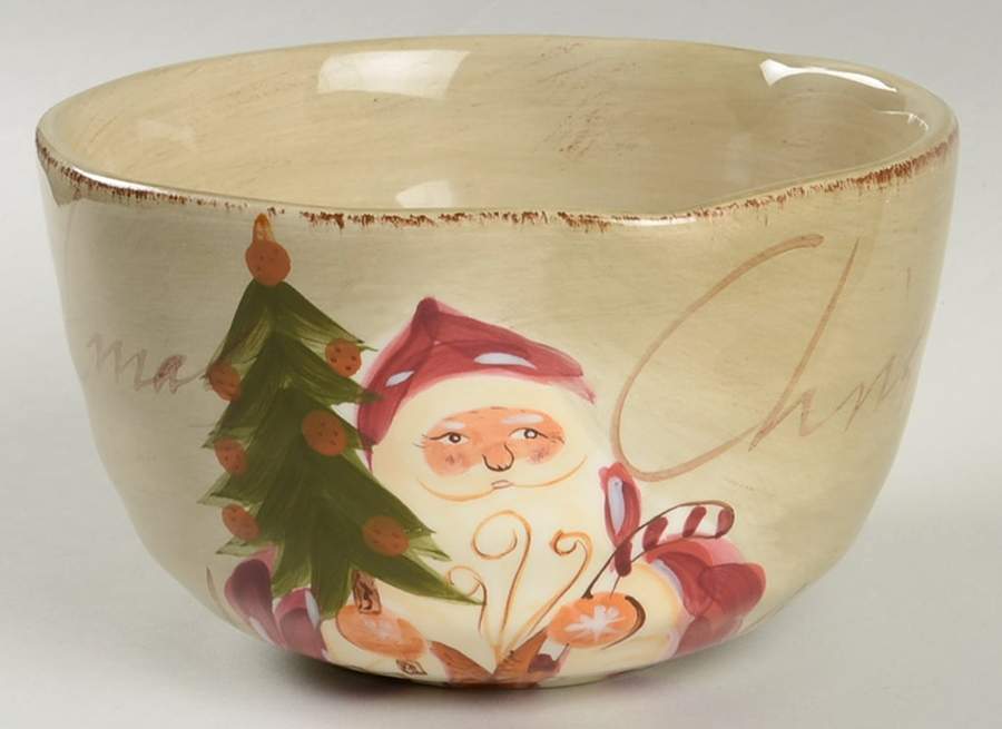 Old World Santa Soup/Cereal Bowl by Tabletops Unlimited-1