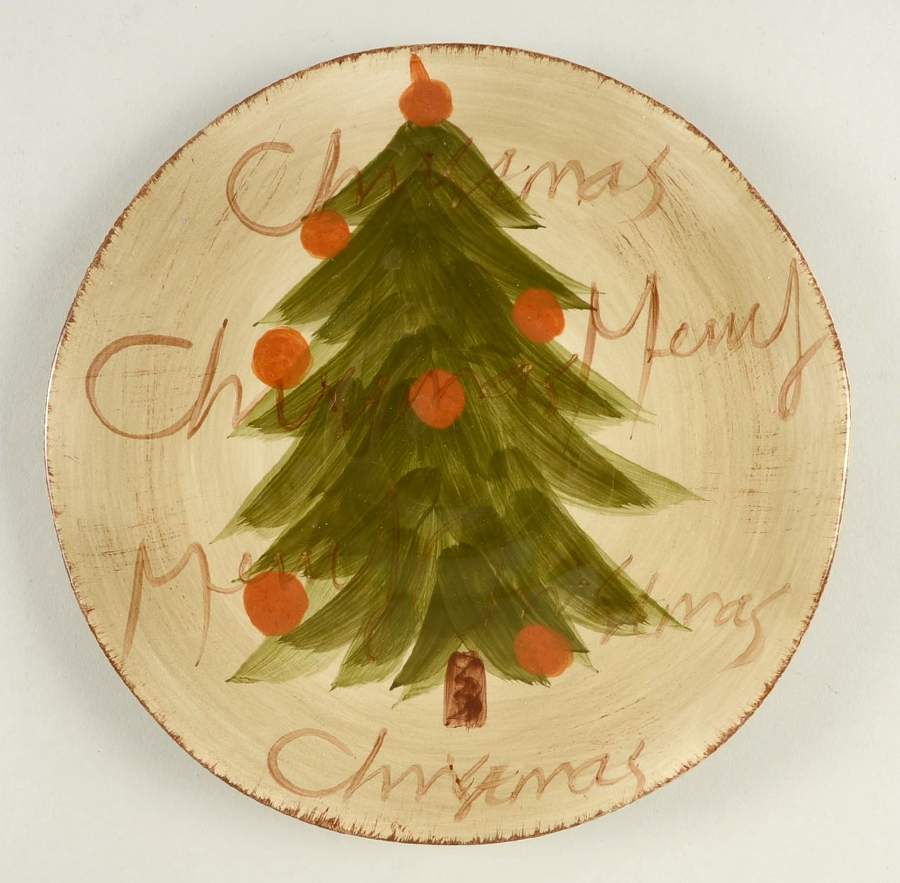 Old World Santa Salad Plate by Tabletops Unlimited-1