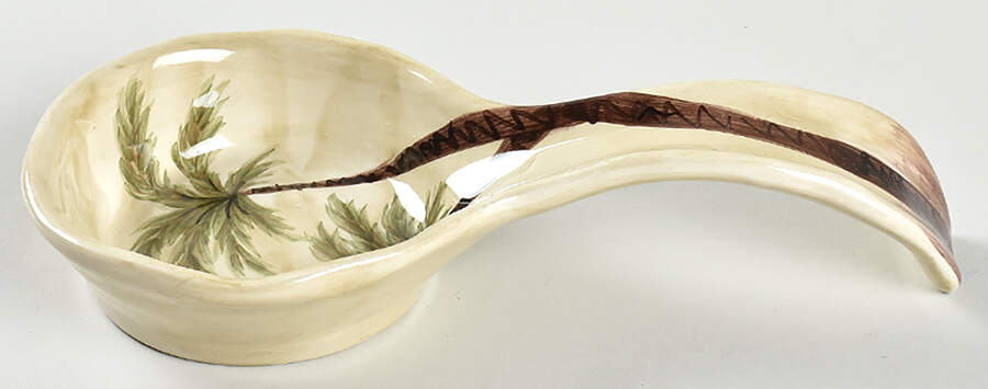 Bahamas Spoon Rest/Holder (Holds 1 Spoon) by Tabletops Unlimited-1