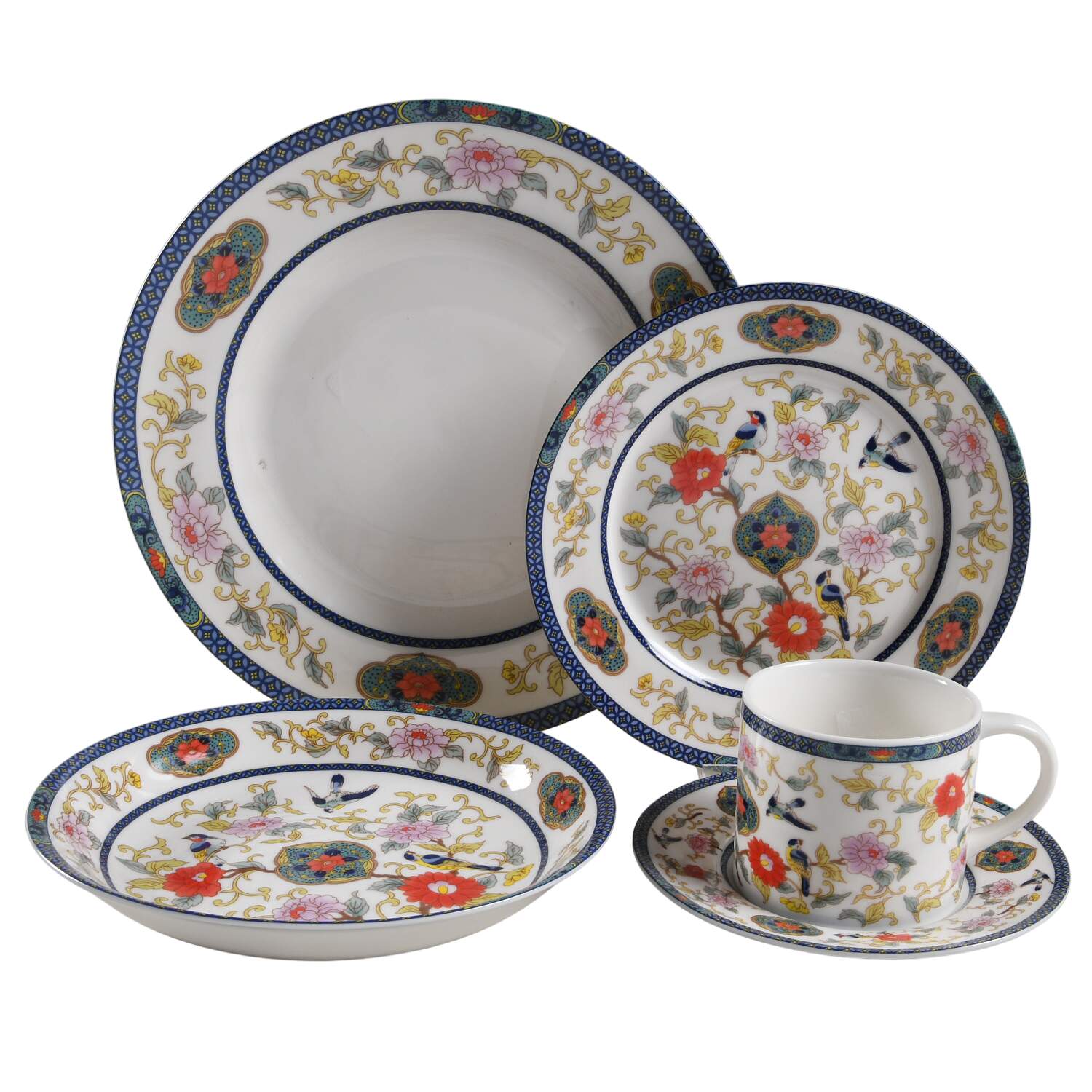 Canton 5 Piece Place Setting by Tabletops Unlimited-1