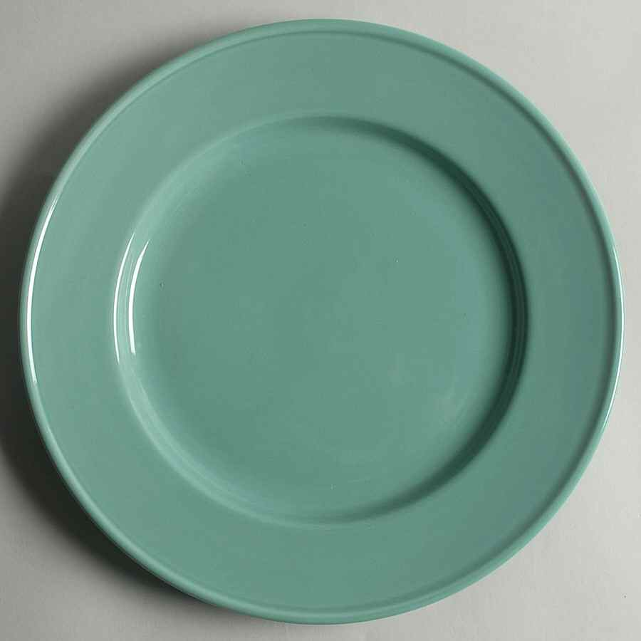 Cabana Teal Dinner Plate by Tabletops Unlimited-1