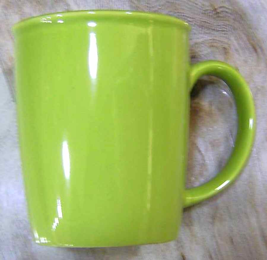 Cabana Green Mug by Tabletops Unlimited-1