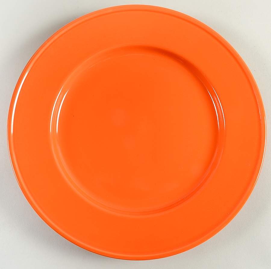 Cabana Orange Dinner Plate by Tabletops Unlimited-1