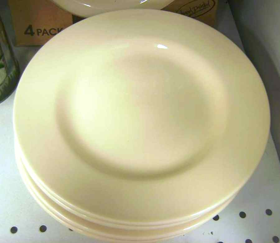 Playa Cream Dinner Plate by Tabletops Unlimited-1